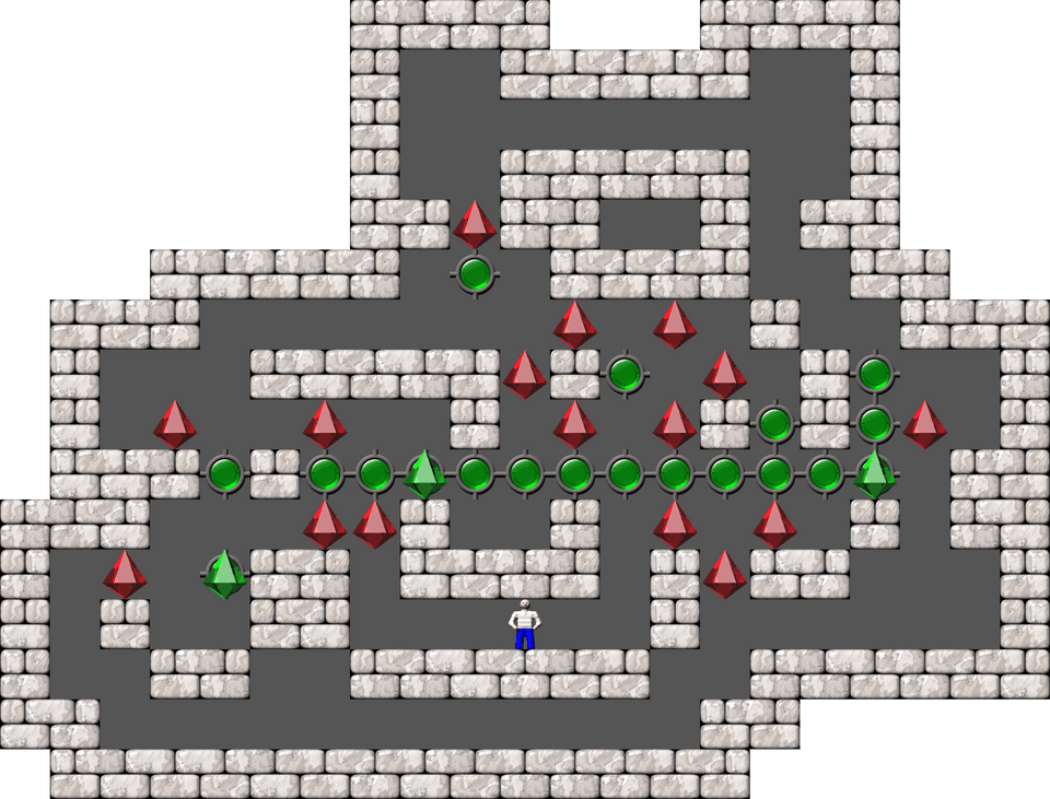 Sokoban David W. Skinner Arranged level 180